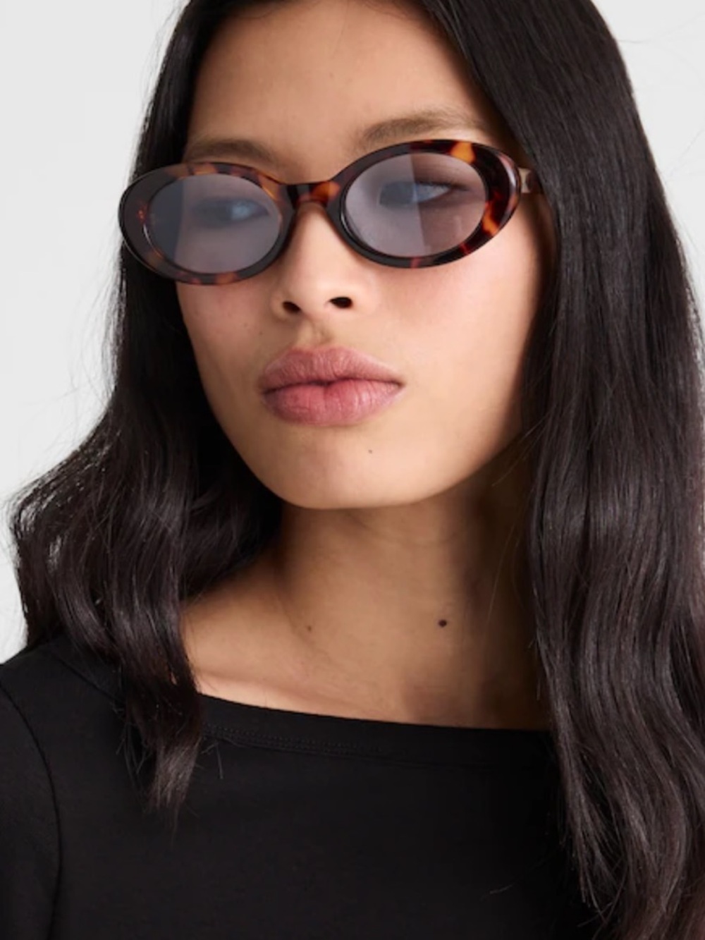 Madewell Russell Oval Sunglasses - Picture 4 of 4